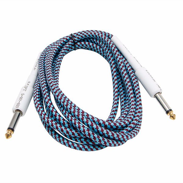 

10ft guitar bass musical instrument audio cable6.35mm*3m 1/4