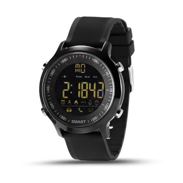 EX18 Smart Watch IP67 À Prova D 'Água 5ATM Passímetro Smart WristWatch Esportes Atividades Tracker Bluetooth Smart Bracelet para iOS Android iPhone