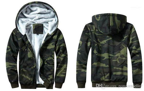 

designer jackets fashion fleece hoodie coat plaid style jackets street mens jacket new camouflage mens, Black