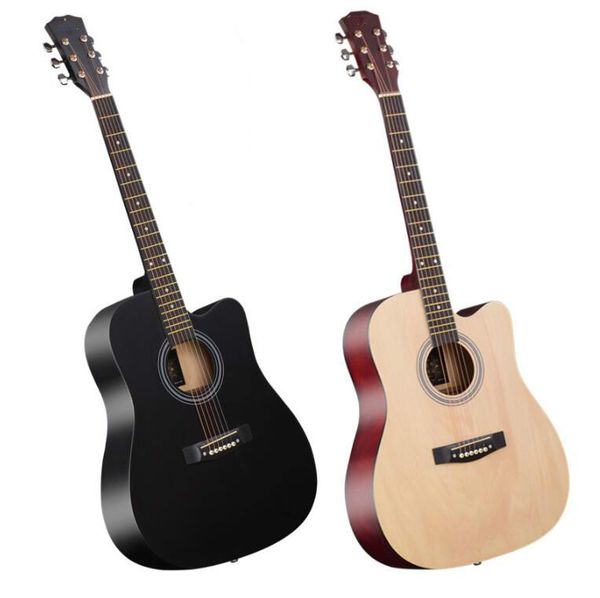 

beautiful 41 inch acoustic guitar basswood beginners getting started practicing piano factory direct wholesale