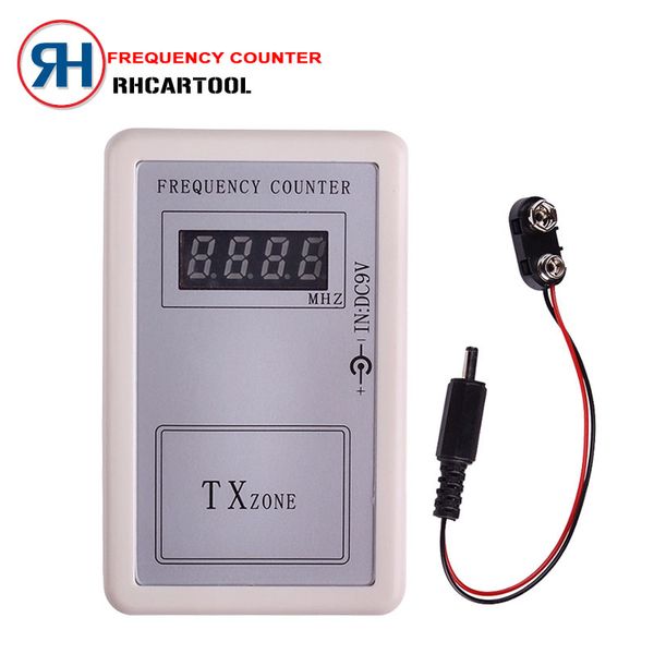 

2017 mini handhold digital frequency counter tester indicator detector cymometer remote control transmitter wavemeter 250-450mhz