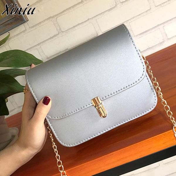 

new fashion women bag handbags clutch female leather shoulder bag chain strap messenger bags handbags metal buckle womens' pouch