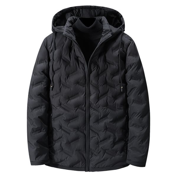 

extra large men's jacket thick big man thick coat winter oversized hooded parkas men cotton jacket plus size 2xl- 9xl, Black