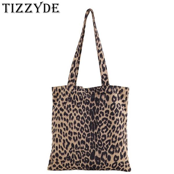 

korean version simple fashion leopard print handbag leisure retro canvas shoulder bag ins autumn winter handbag lyt392