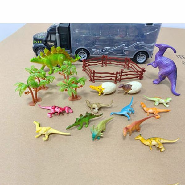 

children dinosaur toys kids dinosaur transport container truck child container storage small dinosaurs trucks 2020 new