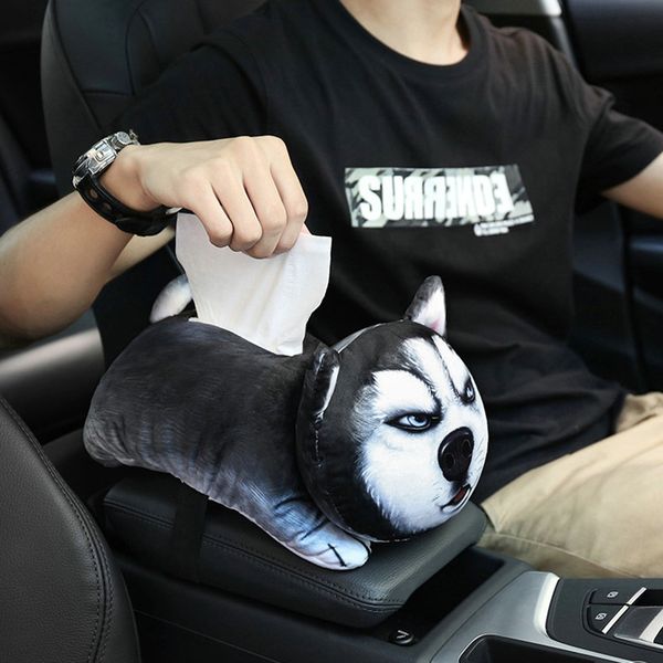 

car accessories tissue box car accessories cute cartoon plush tissue holder box cover paper towel holder 12