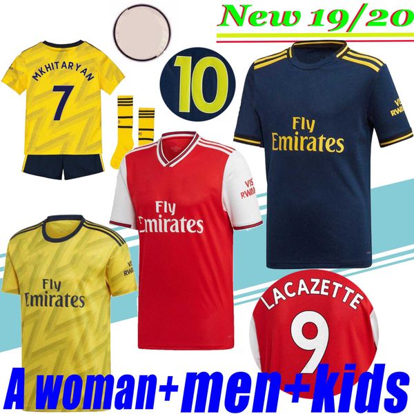

nicolas pÃ©pÃ© 19 20 soccer jersey ceballos henry pepe football shirt 2019 2020 camiseta de futbol maillot de foot men+ kids s-xxxl-3xl-4xl, Black;yellow