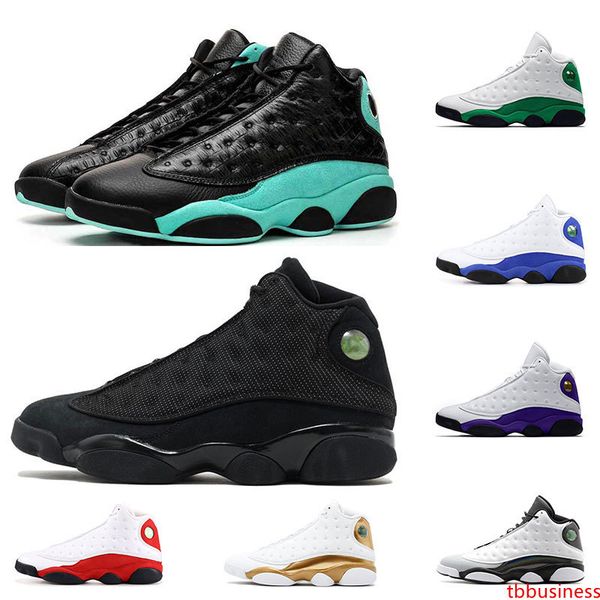

mens basketball shoes 13 island green bred lucky green barons court purple black cat defining moments 13s mens sports sneakers trainers