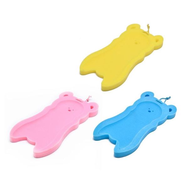 

baby bath mat baby soft sponge non-slip bathtub shower cushion newborn seat support