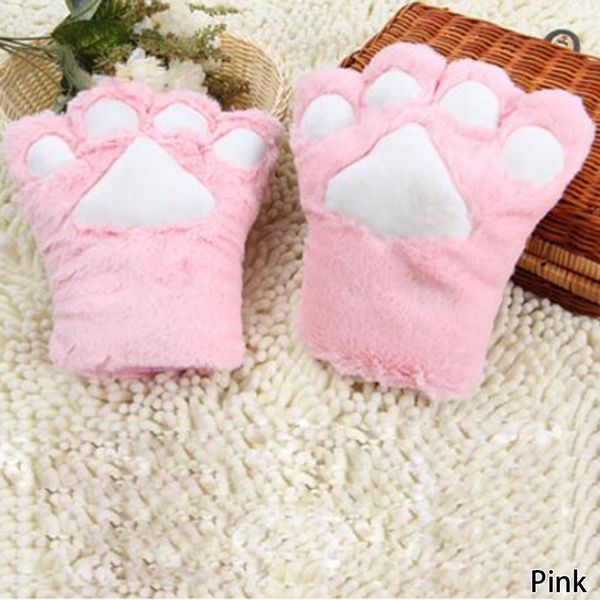 

trendy handmade casual accessories personality bear/cat plush /claw glove simple, Blue;gray