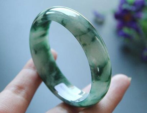 

certificado verde natural pulsera jade jadeÃ­ta forma oval 55. 61mm, Black