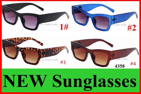 

designer sunglasses men women square lens glasses male small mirror glasses retro black eyewear uv400 4 colors 10pcs gafas de sol 4358, White;black