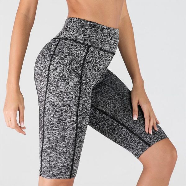 

высокая талия тренировка йога шорты женщин высокой талией йога короткие живот обучение управления бег брюки #d, White;red