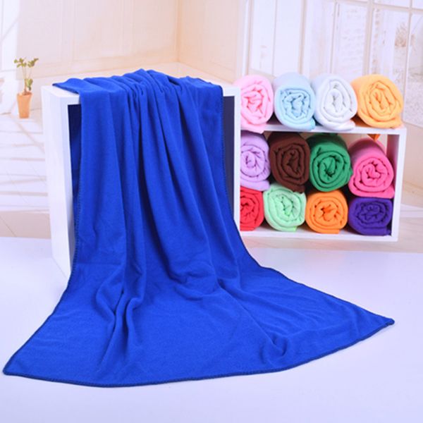 

microfiber absorbent drying bath sport soft towel washcloth swimwear shower
