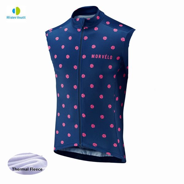 

classic 10 styles winter thermal thermal cycling vest men morvelo warm sleeveless fleece cycling jerseys/ bicycle bike clothes, Black