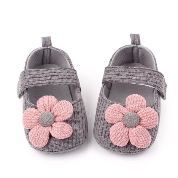 

newborn baby girls crib pram shoes toddler kids infant first walker prewalkers non-slip cotton flower party princess shoes