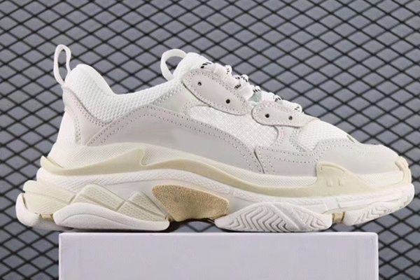 

2020 fashion crystal bottom paris 17fw triple s clear sole mens sneakers vintage dad platform women sports casual shoes trainers s01, Black