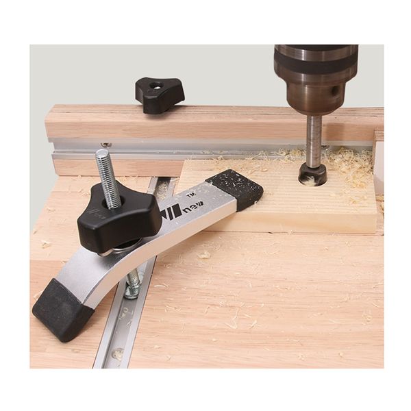 

woodworking t track slider m8 t screw m8 nut saw table acting hold down clamp for t-slot t-track wood work diy tools