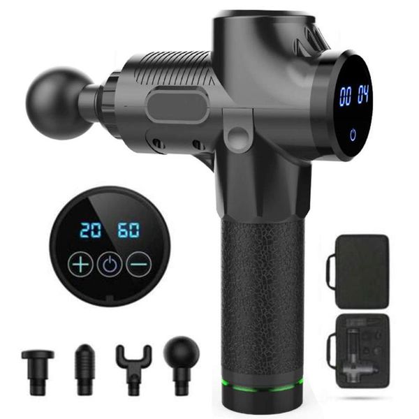 

30 speed fascia gun muscle massage fascia grab muscle gun electric deep vibration relaxation massagers gym sports
