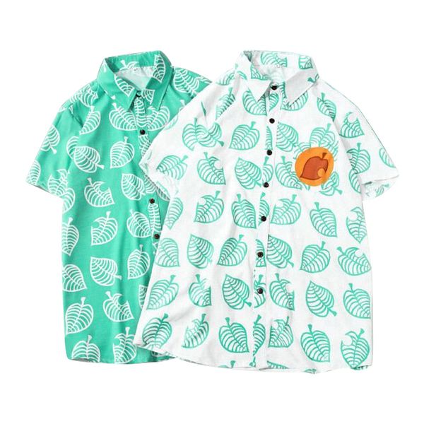 

game animal crossing shirt t shirt tees men's clothing animal cosplay tom nook t-shirt short sleeve costumes kids, White;black