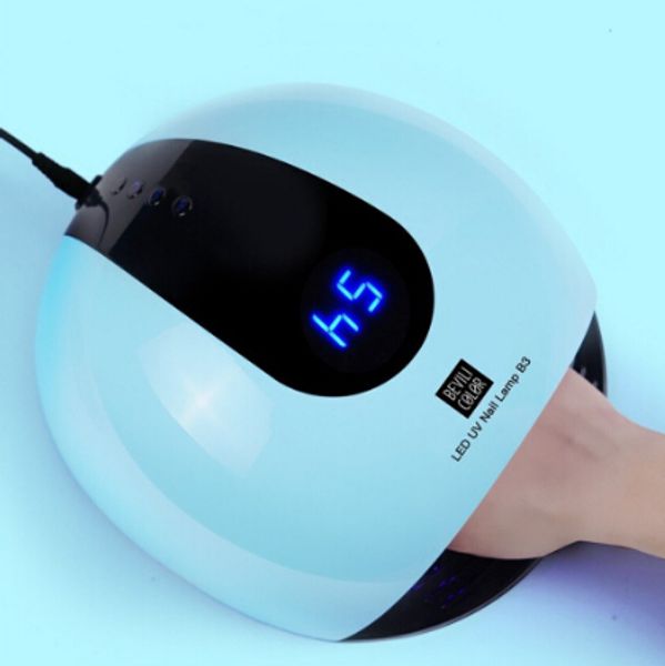 Pro 80w lâmpada uv gel lâmpada led de alta potência todo o gel polonês secador de unhas sensor sol luz led ferramentas manicure arte do prego melhor qualidade