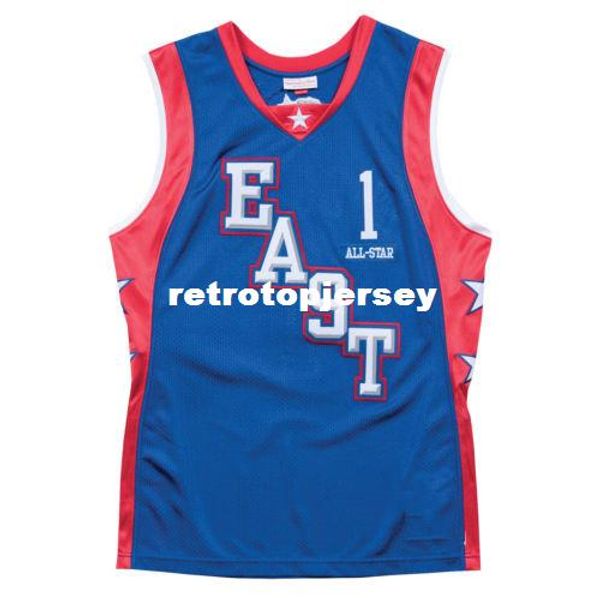 

tracy mcgrady 2004 east basketball jersey all size embroidery stitched customize any name and name xs-6xl vest jerseys ncaa, Black;blue