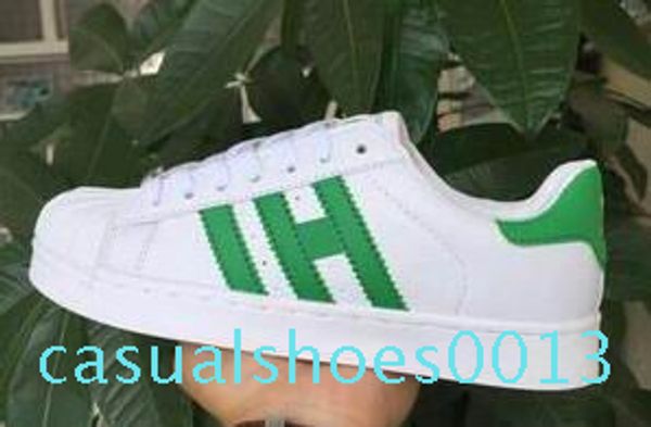 

spring and autumn fashion men women original superstar super shoes size 36-44 skateboarding shoes flat shoes c13, Black