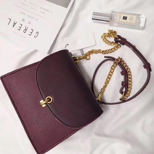 

summer new women's bag solid color small square bag metal messenger
