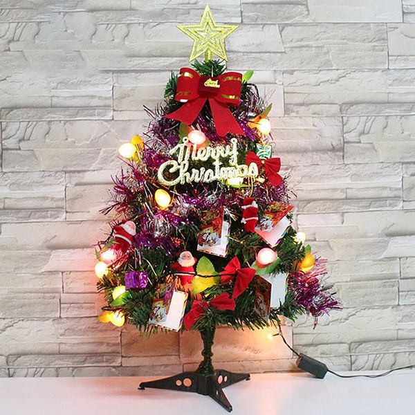 

30/45/60cm 2020 christmas trees xmas decorations small pine tree placed in the deskchristmas festival home decor ornaments