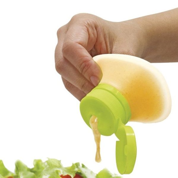

мини squeeze тип соус бутылка силиконового salad dressing соус баночка для кетчупа майонез lunch box аксессуары dropshipping других кухни