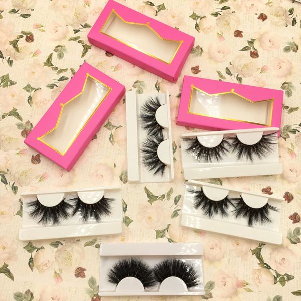 

3d mink eyelashes 25mm dramatic lash styles with soft paper packaging eye lash bulk sale fdshine
