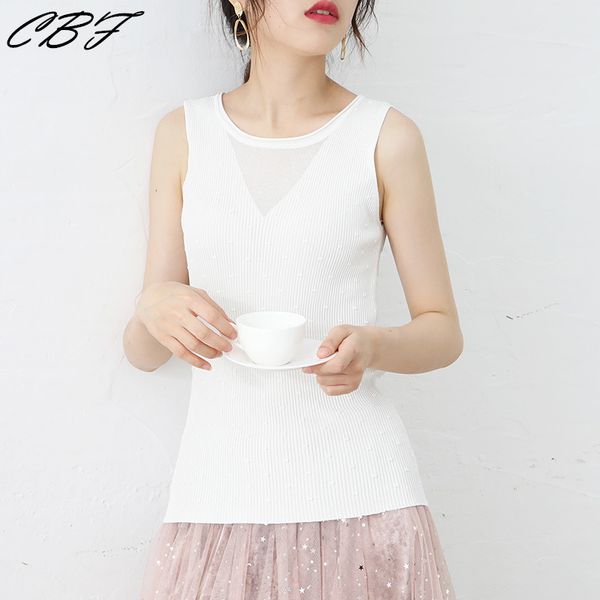 

лето дама вязания белья жилет круглого воротник стиль strip хорошая воздухопроницаемость pleasantly прохладного высокого качества трикотажно, Black;white