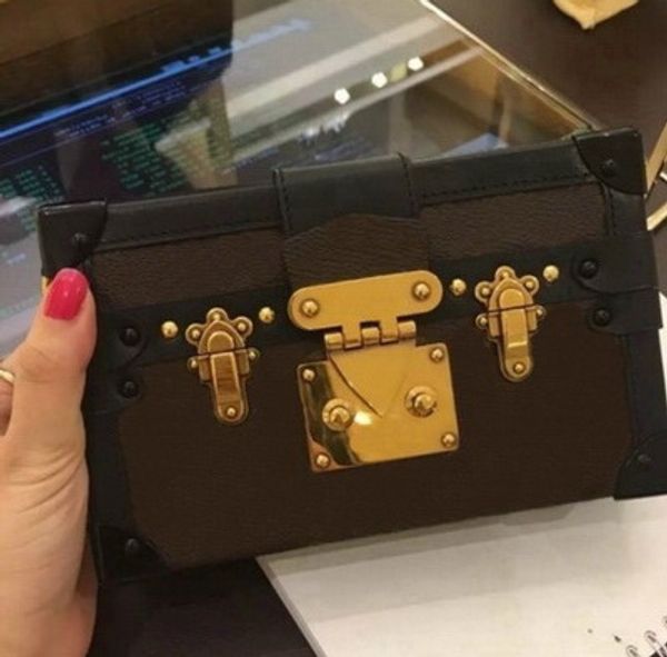 

Горячие Продажи Женские Сумки Вечерние Сумки Кожаная Модная Коробка Дизайнерски