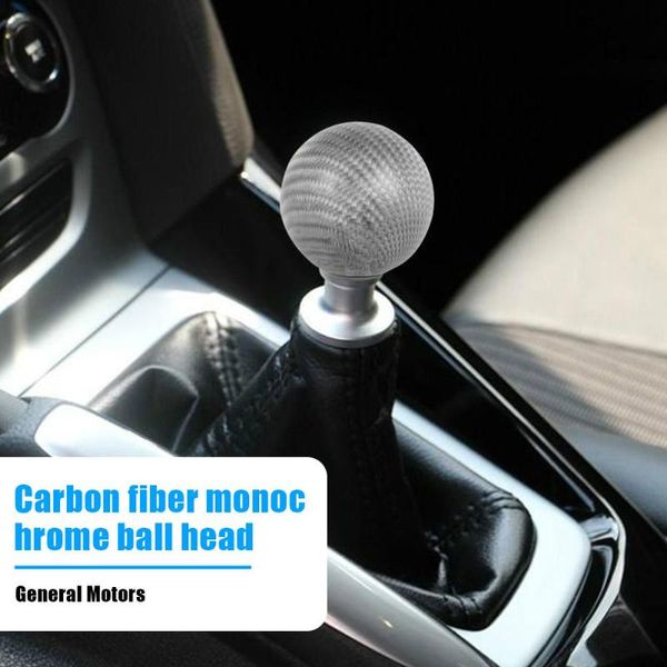 

round ball carbon fiber car gear shift knob mt at gear stick shifter knob