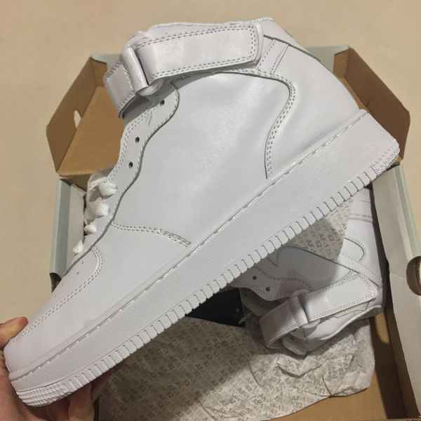 

2018 classic white black forces low cut casual shoes outdoor one 1 dunk shoes men and women skateboard shoes 36-44