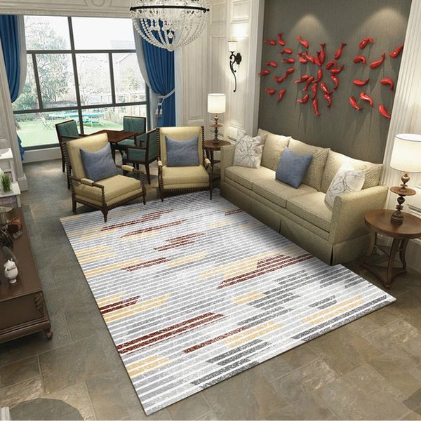 

living room table carpet bedroom wavy window mat 3d carpet home shop