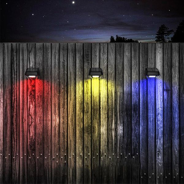 

solar led garden light 5led fence light waterproof wall light 10032