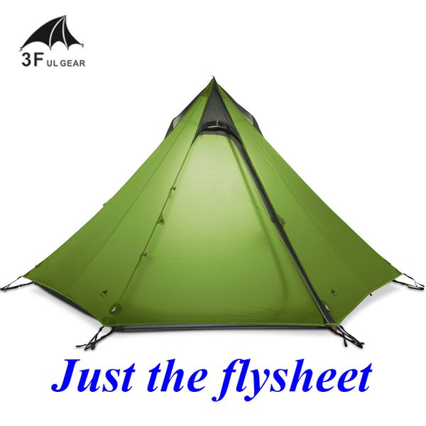 

700 grams new arrival 2 or 3 persons 15d silnylon big pyramid flysheet