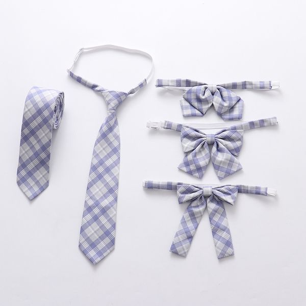 

water jk uniforms pavilion blue orange soda/purple sweet potato dumplings/black soya bean milk/matcha latte/lattice skirt bow tie small thin, Black;gray