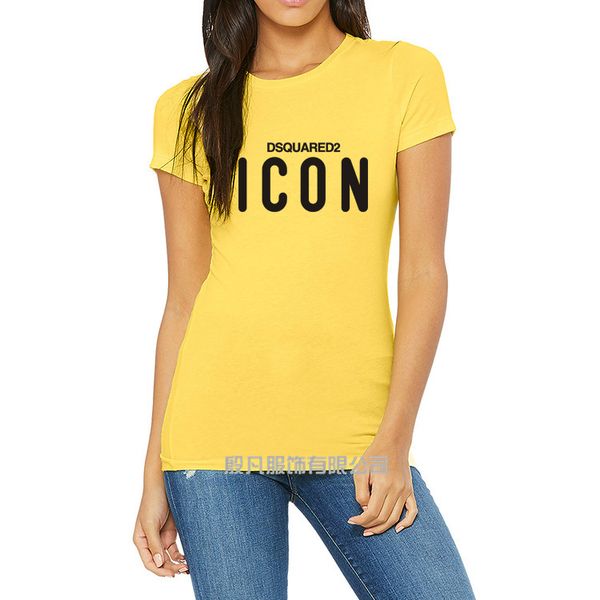 

Желаю Amazon модной уличной буквы футболка с свободным воротником и короткими рукав