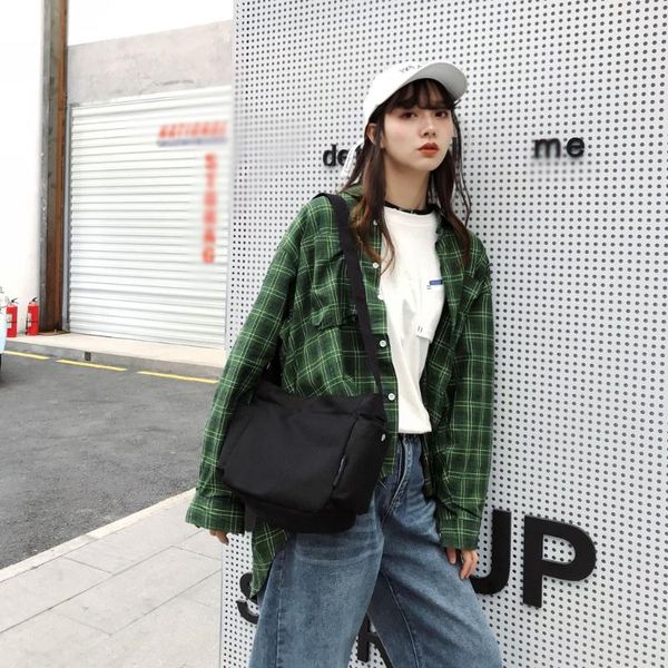 

tote bags shoulder bag female canvas bag multi-purpose messenger student sac courses reutilisable 30h