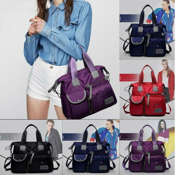 

ladies' designer oxford cloth style shoulder bag ladies large capacity handbag