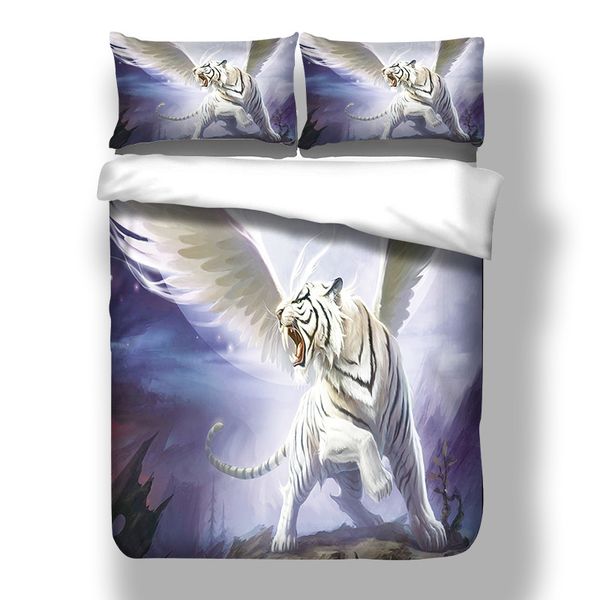 

flying tiger digital print bedding set quilt cover design bed set bohemian a mini van bedclothes 3pcs be1255