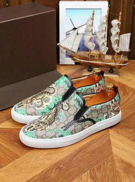 

men's sports shoes casual shoes low italian brand ace cartoon walking shoes, Black