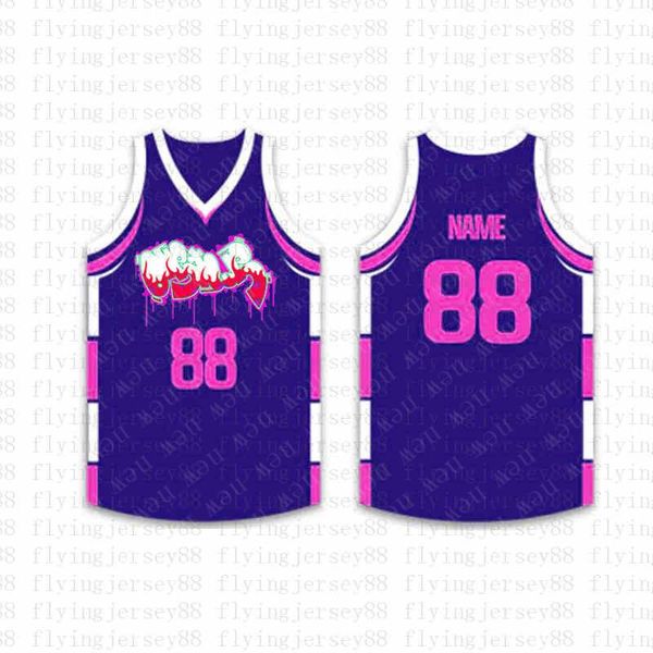 

Top Custom Basketball Jerseys Mens Embroidery Logos Jersey Free Shipping Cheap wholesale Any name any number Size S-XXL pk646