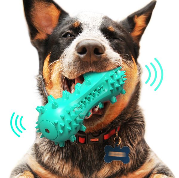 

new audible molar stick dog toy grinding teeth stick resistant to gnawing teeth bone toothbrush puzzle voice dog toy pet supplies