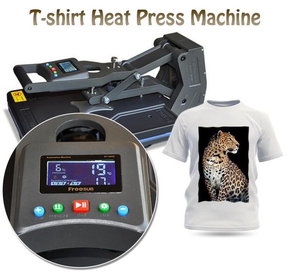 

принтер сублимации машины 110v/220v давления жары футболки 40x50cm для передачи тепла футболки / машины сублимации