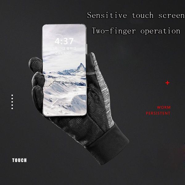 

wholesale-breathable warm winter gloves motorcycle scooter gloves sports waterproof nonslip snowboarding touch screen