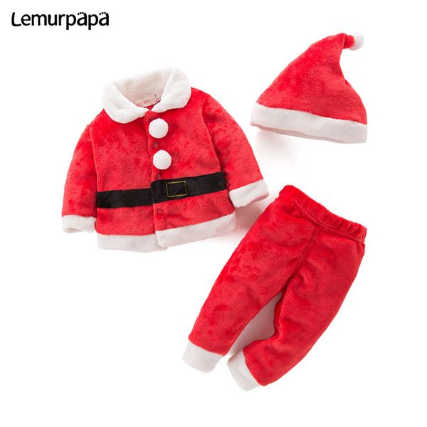 

christmas baby clothes newborn suit winter boy suits christmas romper party suit cosplay new year baby kids costume, White