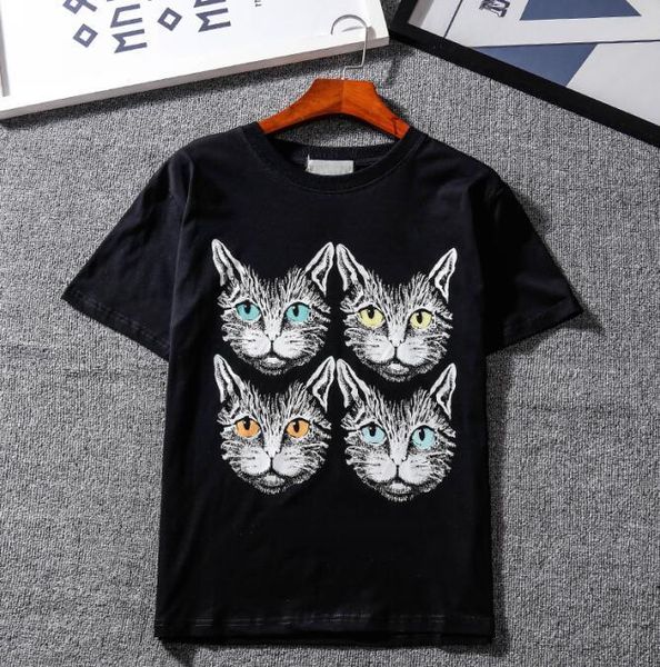 

italy designer frida luxury black summer men t shirts summer women cotton tees skateboard hip hop streetwear t shirts s-2xl, White;black